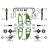 douille en nylon pour bras oscillant