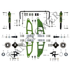 douille en acier à bras oscillant